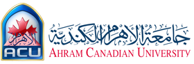 Ahram Canadian University Logo