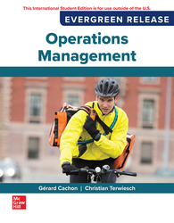 Operations Management: 2025 Release ISE 1265074852 · 9781265074852 By Gerard Cachon, Christian Terwiesch Operations Management: 2025 Release ISE 1265074852 · 9781265074852 By Gerard Cachon, Christian Terwiesch
