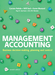 Management Accounting, 7e 7th Edition 1526849801 · 9781526849809 By Carsten Rohde, Will Seal, Karen Mustard, Ray H. Garrison, Eric Noreen © 2025 | Published: October 17, 2024 Management Accounting, 7e 7th Edition 1526849801 · 9781526849809 By Carsten Rohde, Will Seal, Karen Mustard, Ray H. Garrison, Eric Noreen © 2025 | Published: October 17, 2024